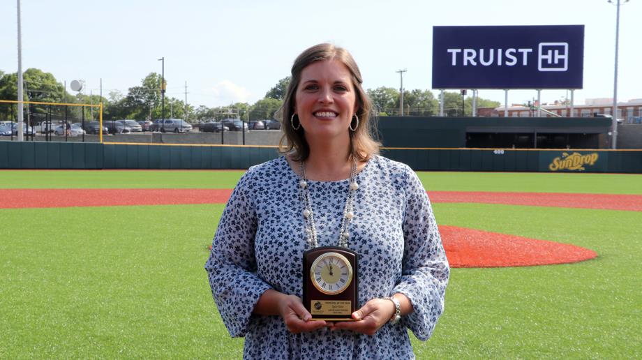 Tyler West, Principal of the Year, Pinewood Elementary